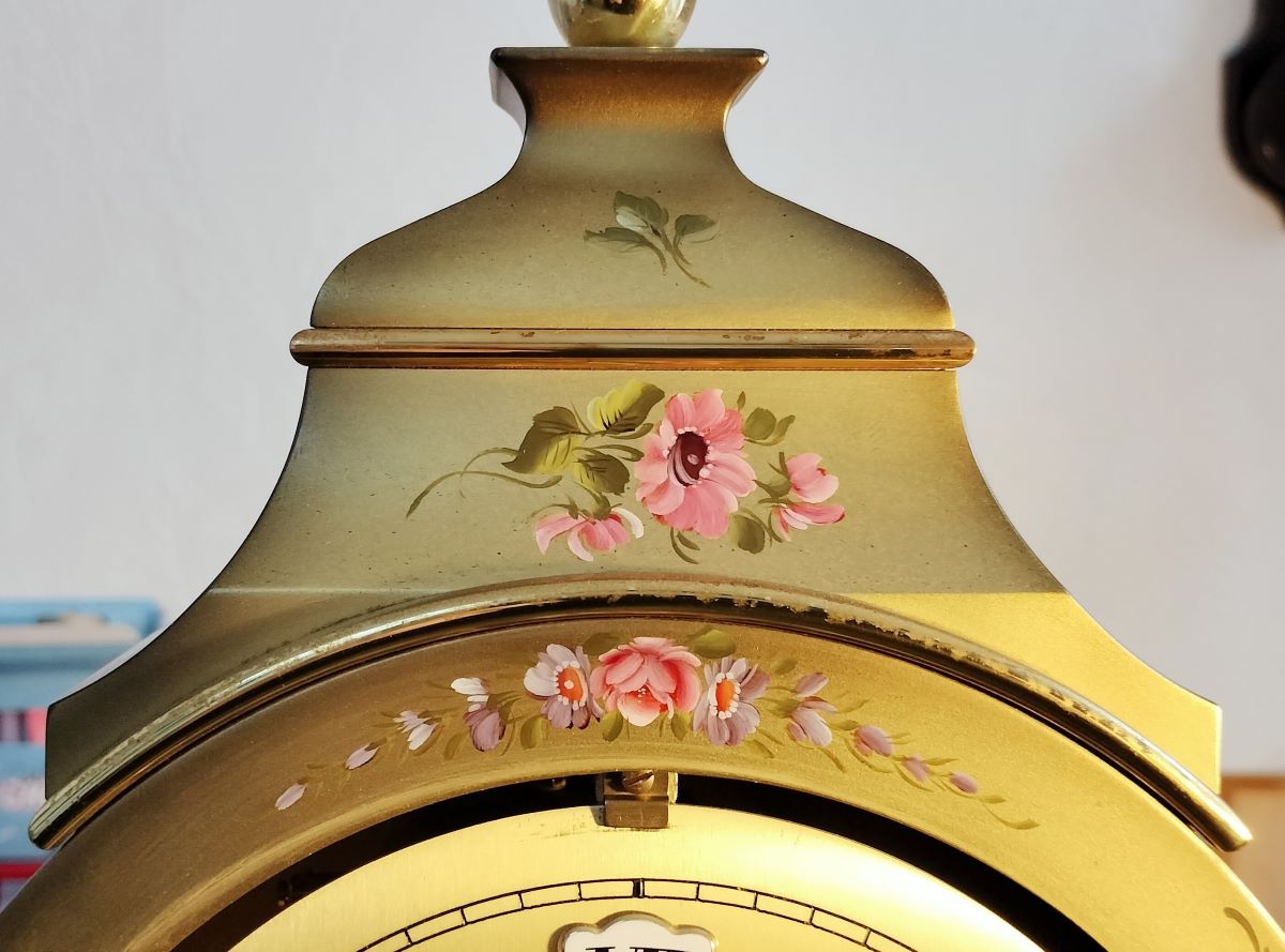 Detail Eluxa Mantle Clock with double bell strike​